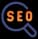 Icône référencement SEO