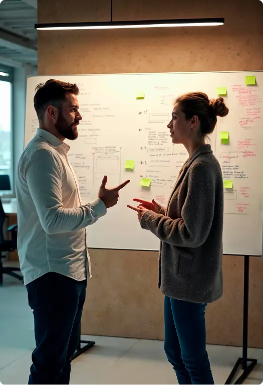 L'équipe Isysphere en réunion